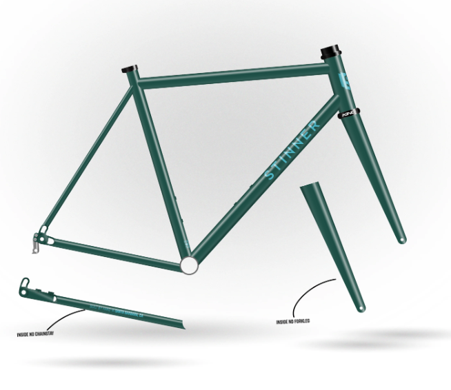 Stinner Gibraltar Titanium Frameset